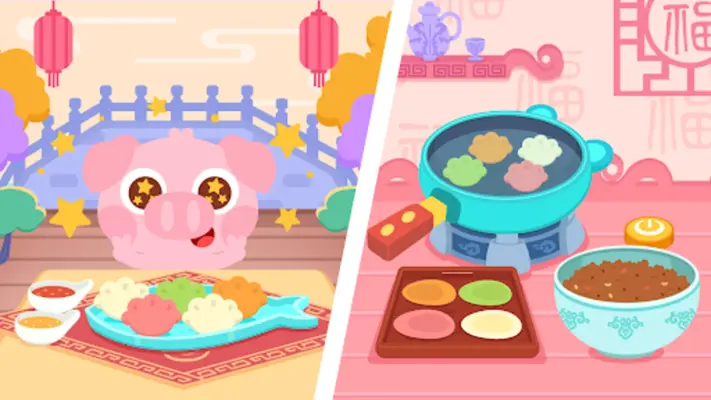 Chinese Cuisine：DuDu Food Game android App screenshot 1